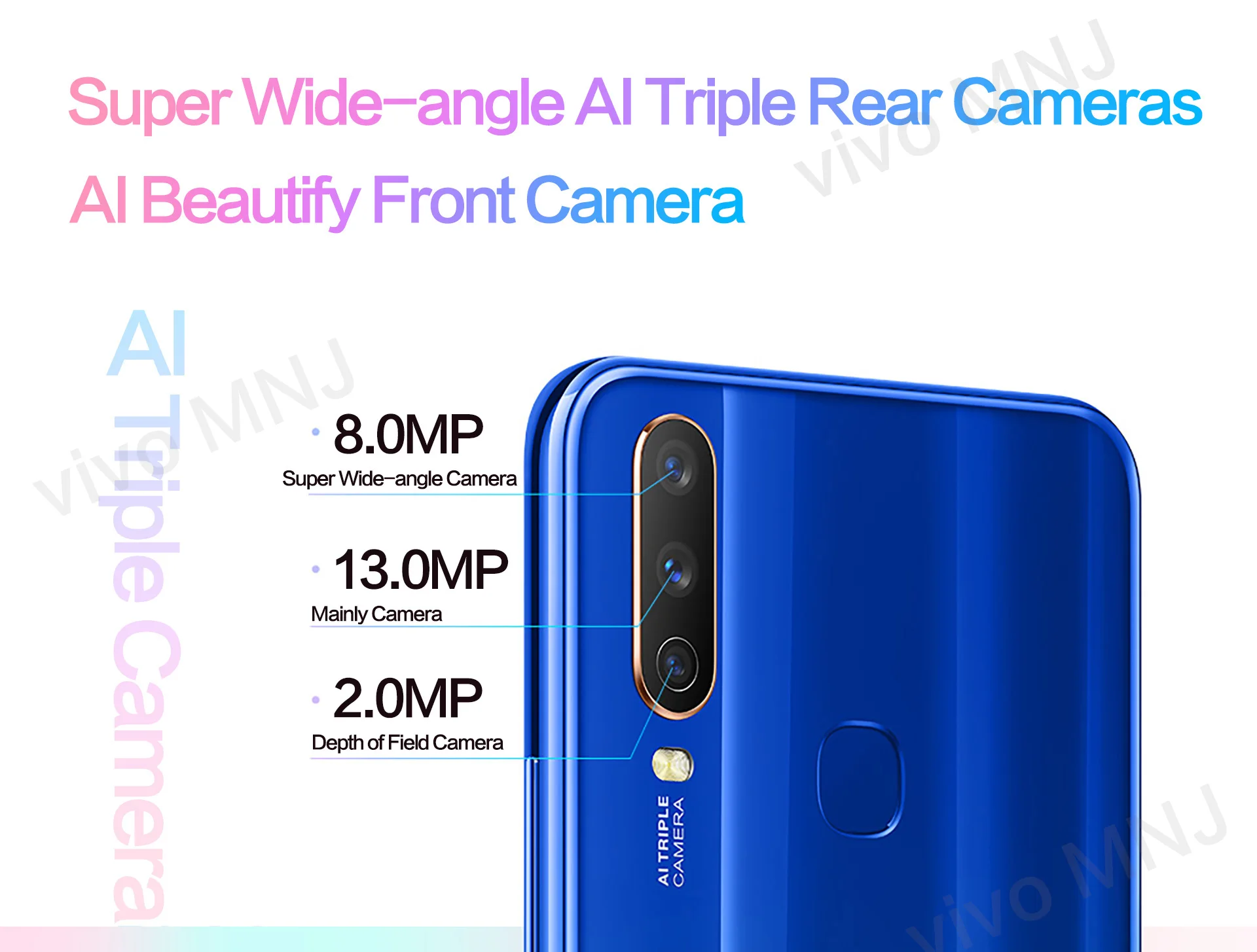 vivo U3x Snapdragon665 мобильный телефон Android Восьмиядерный 5000 мАч Быстрая зарядка 6,3" 3 камеры Новая модель телефона