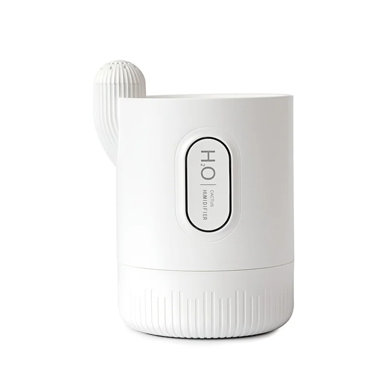 

2021 European and American Fashion Cartoon Cactus Household Portable Rechargeable Aromatherapy Humidifier