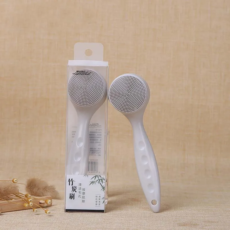

Facial Care Skin Pore Clean Brush Silicone Facial Brush Wash Deep Cleansing Soft Face Cleansing Brush Massager