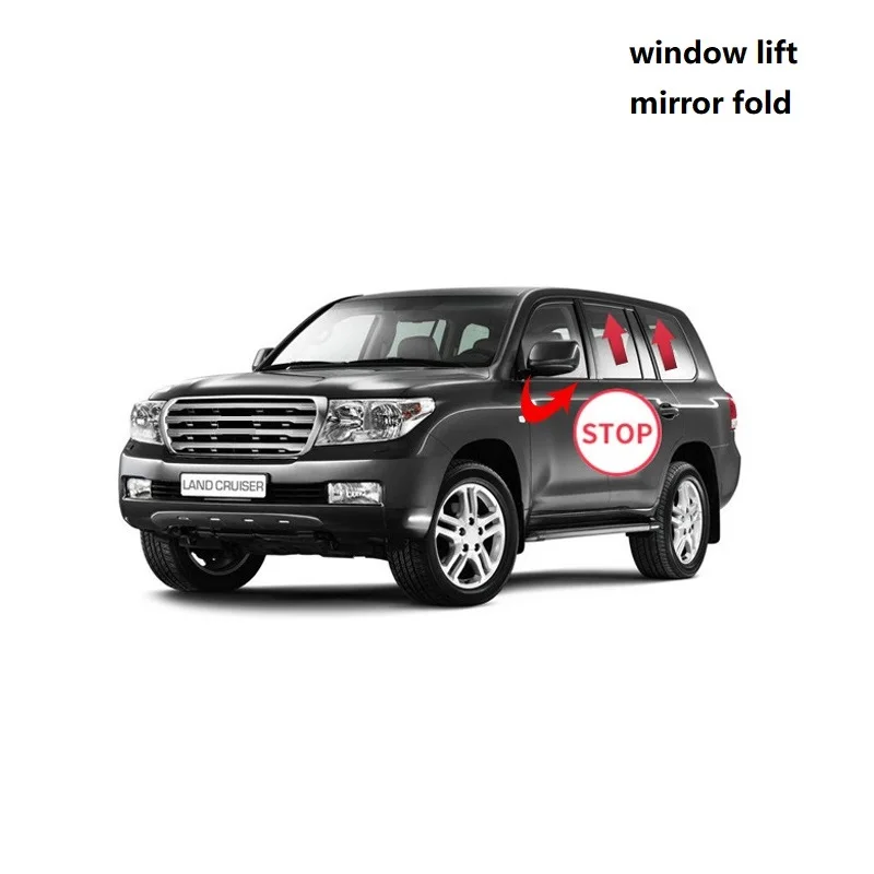 Модуль окон OBD с новым дизайном умный доводчик для Toyota Land Cruiser 200 LC FJ200 2008-2015