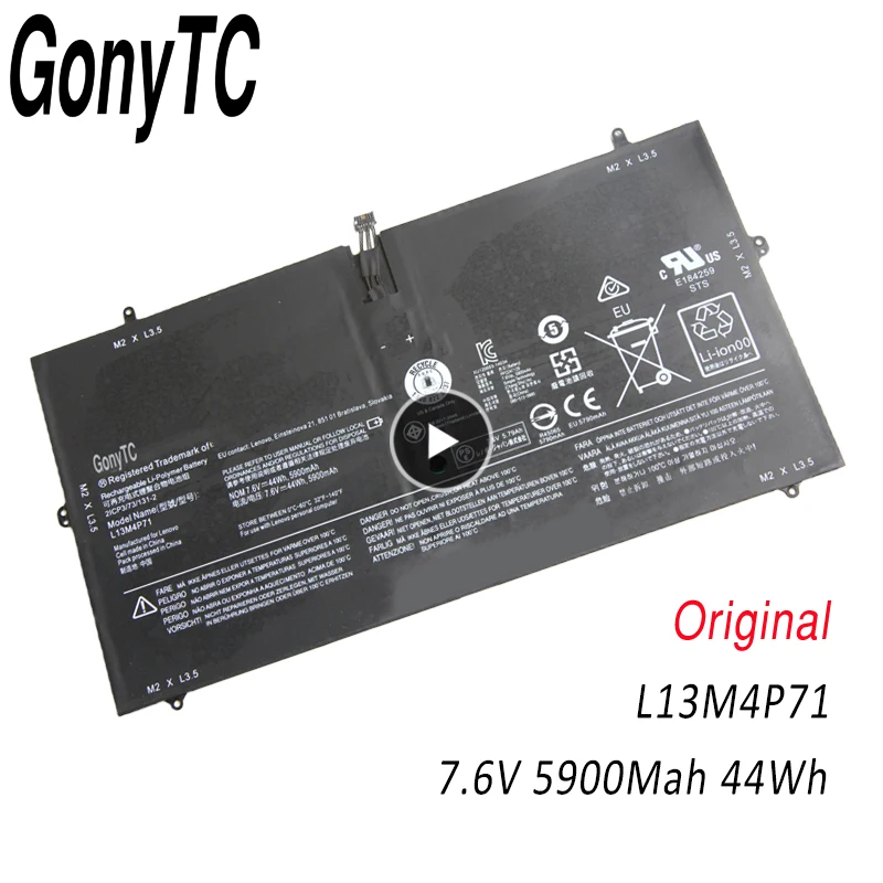   GONYTC L13M4P71 7, 6  44 - 5900    Lenovo Yoga 3 Pro 1370 L14S4P71