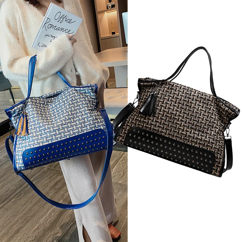 Модные женские сумки большая сумка-тоут на плечо для женщин зима 2021 новые модные