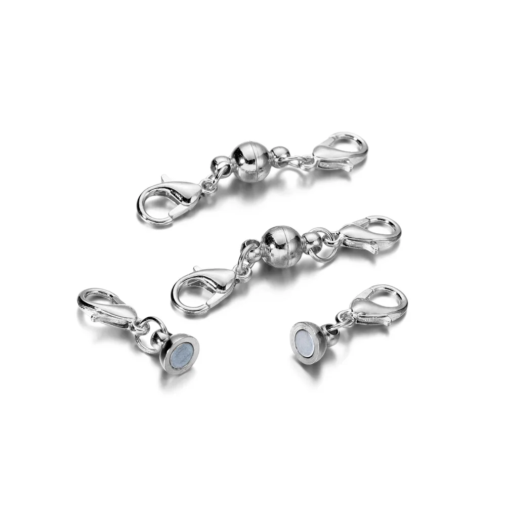 Медные магнитные застежки с карабином коннекторы для ожерелий браслетов крючки