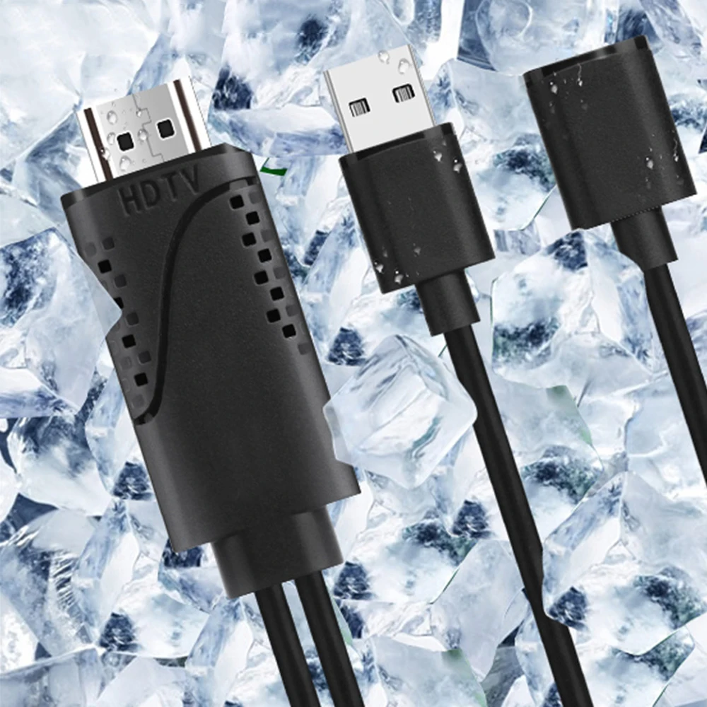 1080P HDMI to USB Female/Male Converter Adapter Cable For TV HDTV Connection Mirror Cast iOS Android Phone | Электроника