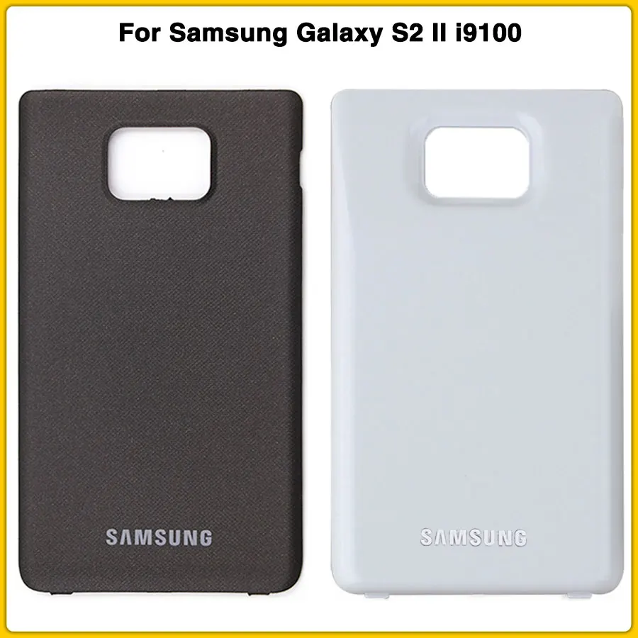 i9100 задний Чехол для samsung Galaxy S2 II i9100 батарея задняя крышка Дверь задняя крышка шасси Замена