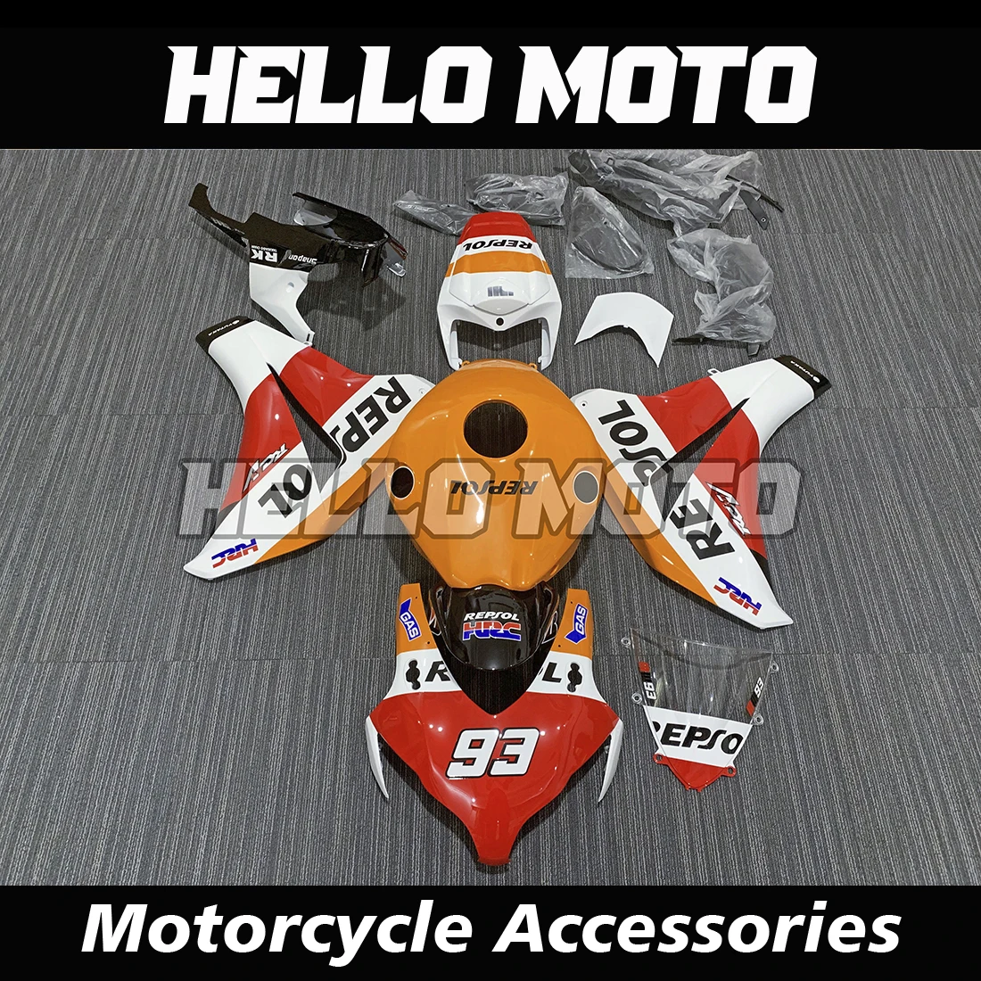 

New ABS Injection Molding Fairings Kits Fit For Fireblade CBR1000RR 2008 2009 2010 2011 SC59 CBR1000 RR Bodywork Set