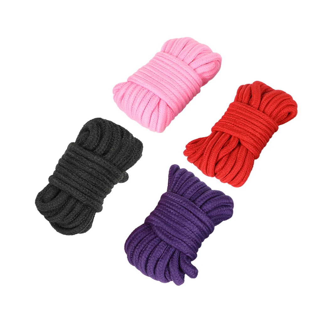 5/10 м веревка для связывания длинный толстый хлопок БДСМ связали веревки SM