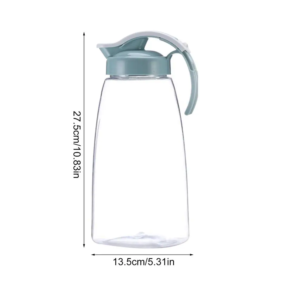 

2.15L Cool Water Kettle Transparent Plastic Heat Resistant Kitchen Refrigerator Water Juice Jug Teapot Water Pitcher With Lid