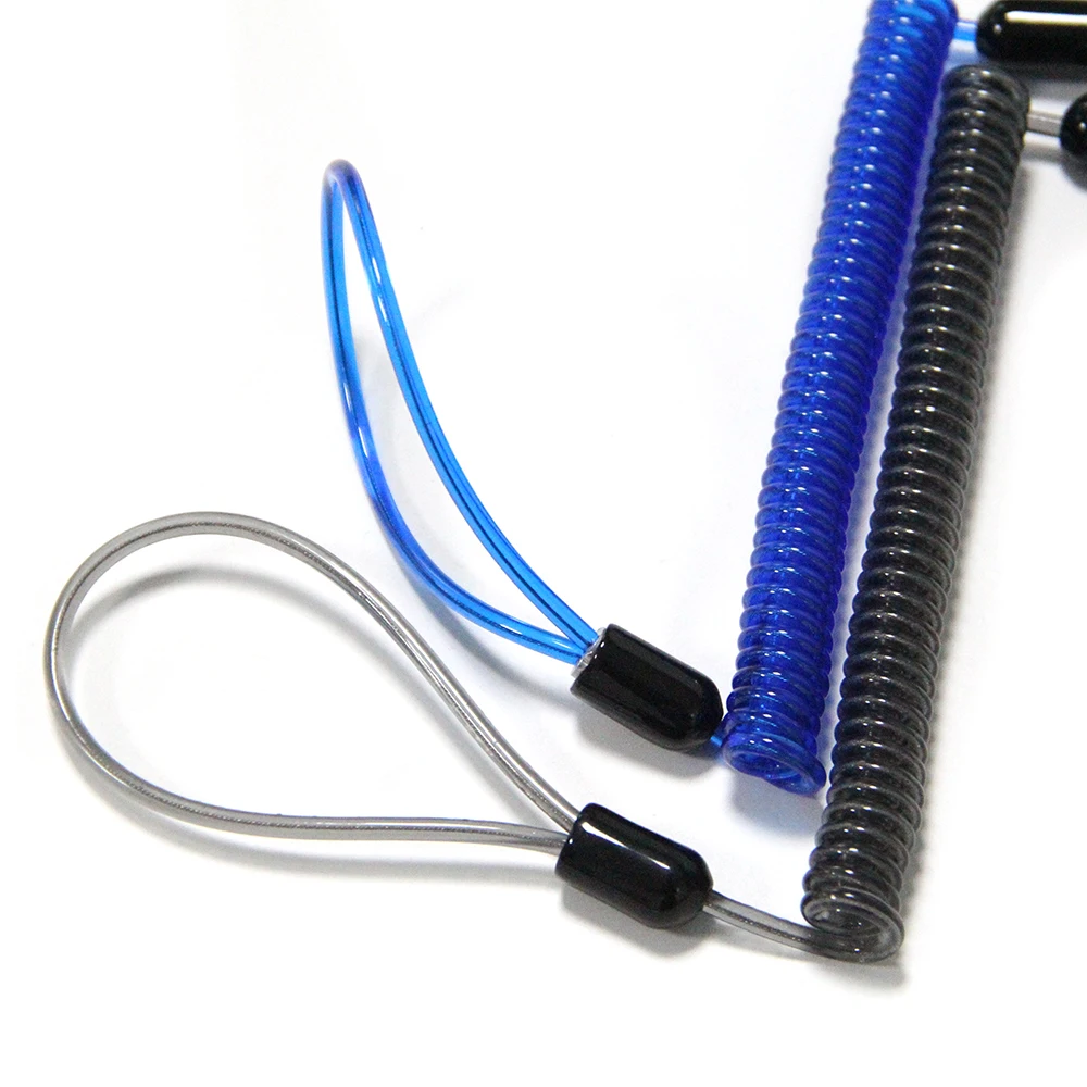 

1.25M Motorcycle Anti-theft Protection Security Reminder Motorbike Helmet Lock Rope Bicycle Scooter Disc Lock Steel Wire Cable