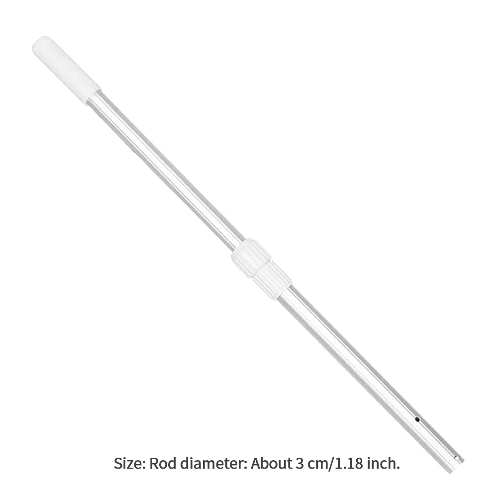 

Telescopic Rod For Pool Clean Pole Fits Swimming Pool Cleaning Tools For Skimmer Net, Rakes, Brushes, Vacuum Cleaner Accessories