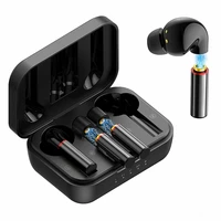 games wireless earbuds magnetic bluetooth headphones 2pair replaceable battery volume control true wireless earphones