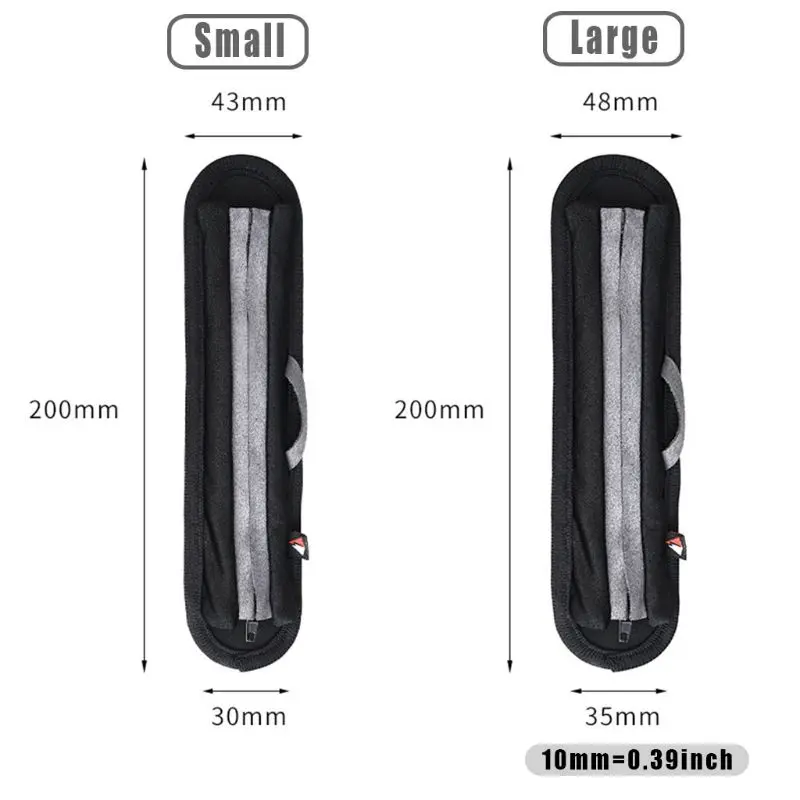 

OOTDTY Universal fully enclosed headphone head with cover zipper pad protection pad