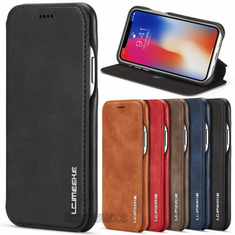 

Роскошный кожаный чехол-бумажник для Samsung Galaxy S20 plus Ultra A51 A71 A20E