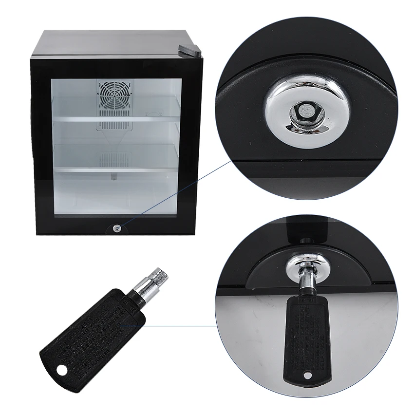 Домашний мини холодильник 30л с одной дверцей для хранения вина молока и