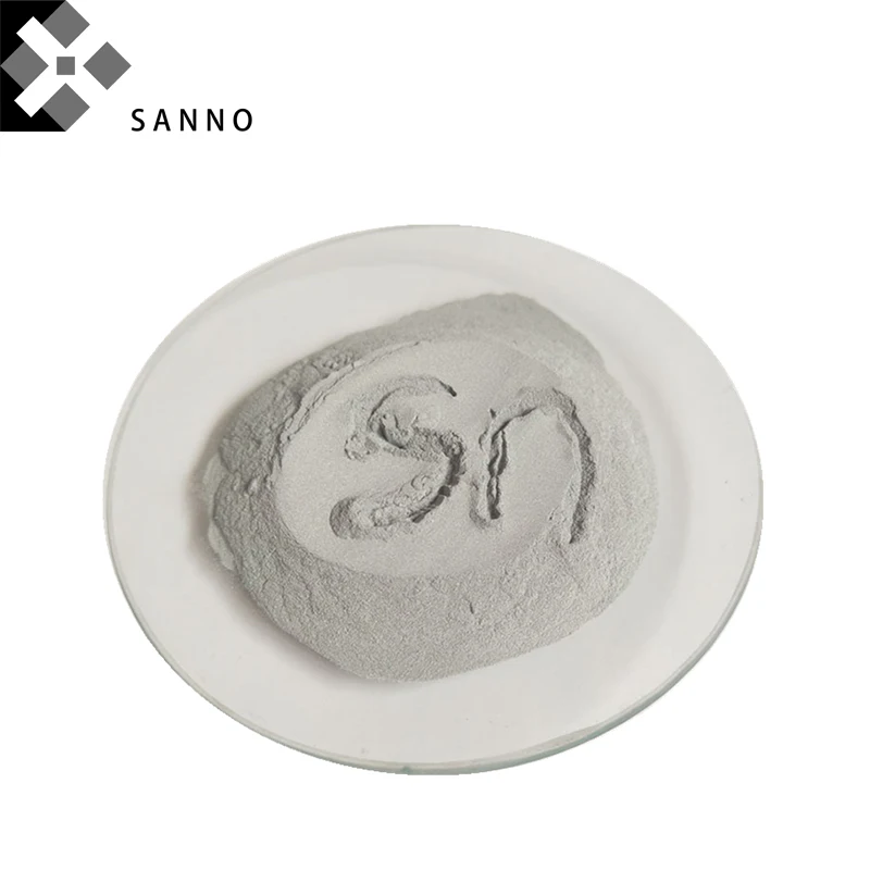 Бесплатная доставка высокая чистота 99.96% Sn металлический оловянный порошок для