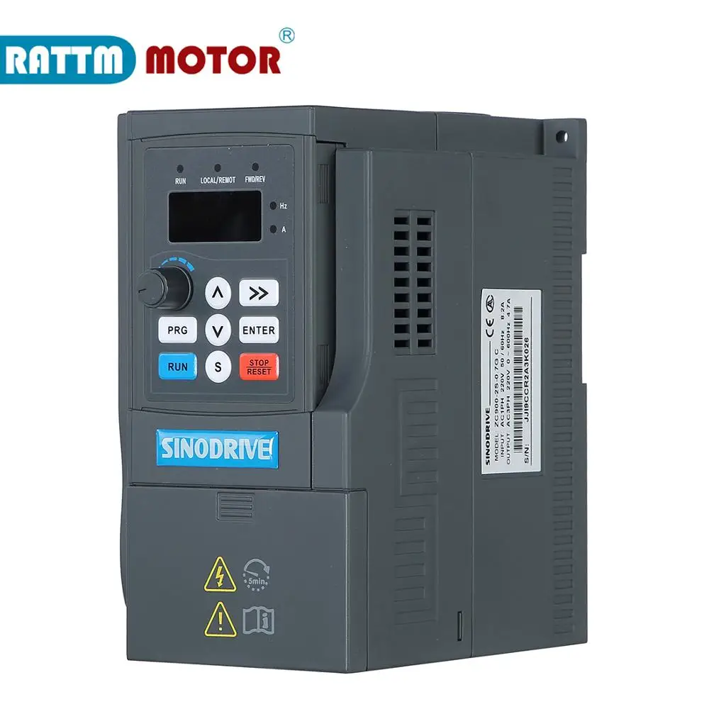 ZC900 0.7KW / 700 Вт 2S 220V 3HP переменный преобразователь частоты VFD Выход 3 фазы 600 Гц 4.7A &amp