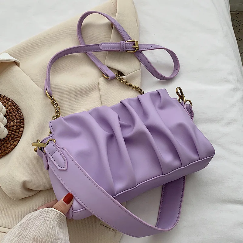 

Women's Shoulder Bag, Pu Leather, Brand, Designer, 2021 Women's Straddle Bag, Handbag, Simple, Girl, Purse, Versatile Luxurious