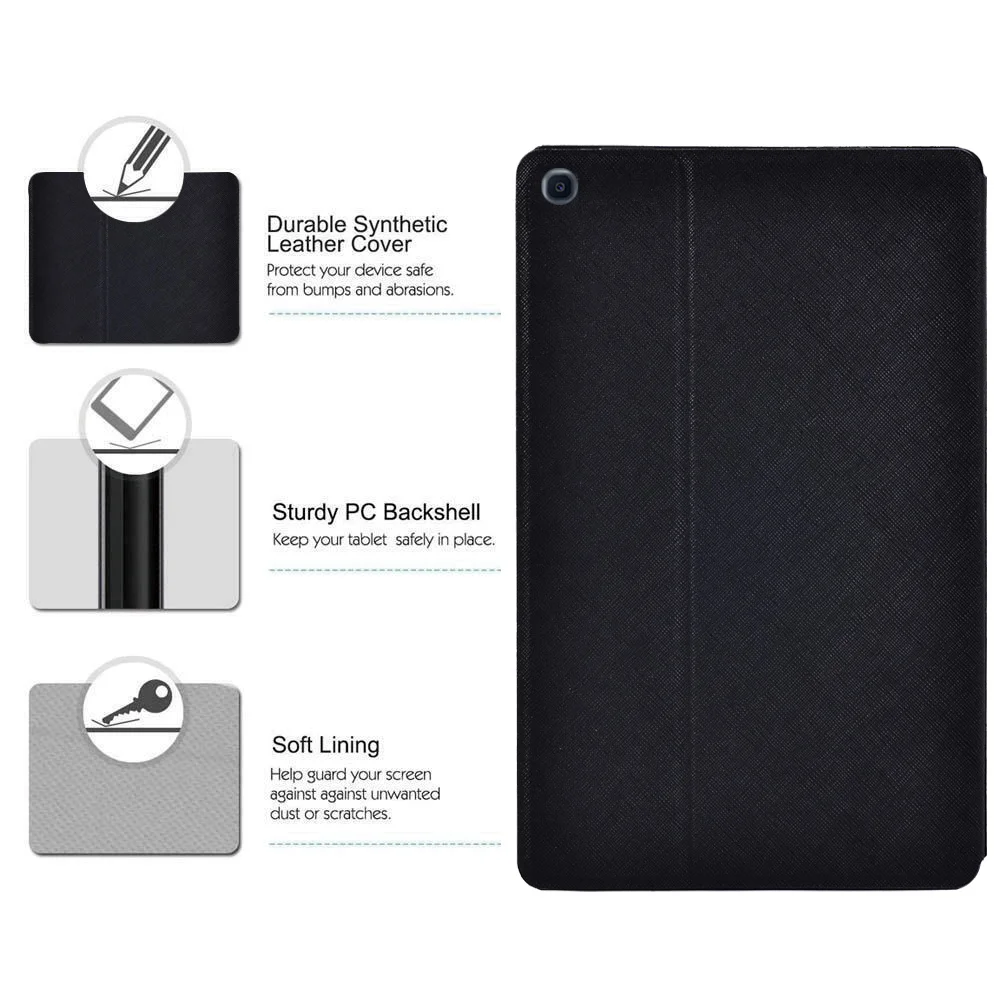 

For Huawei MediaPad M5 Lite 10.1"/MediaPad M5 10.8" Tablet Cover Case - Anti -cratch Space Pattern Leather Flip Tablet Case