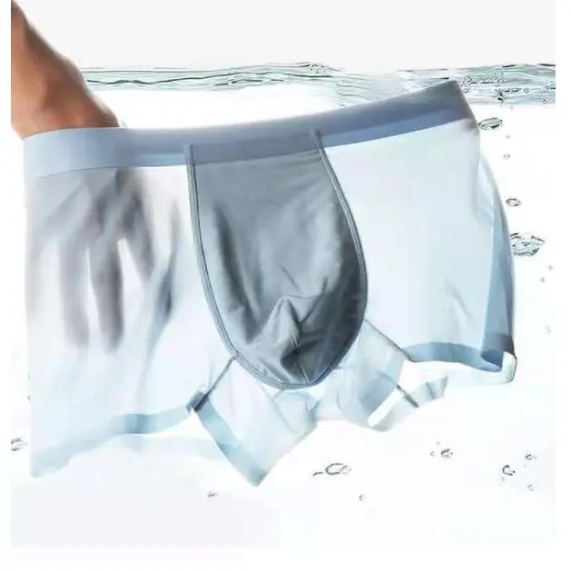 

Men Underwear Boxers Breathable Man Boxer Solid Sexy Underpants Men's Comfortable Brand Shorts Underwear For Men Pants