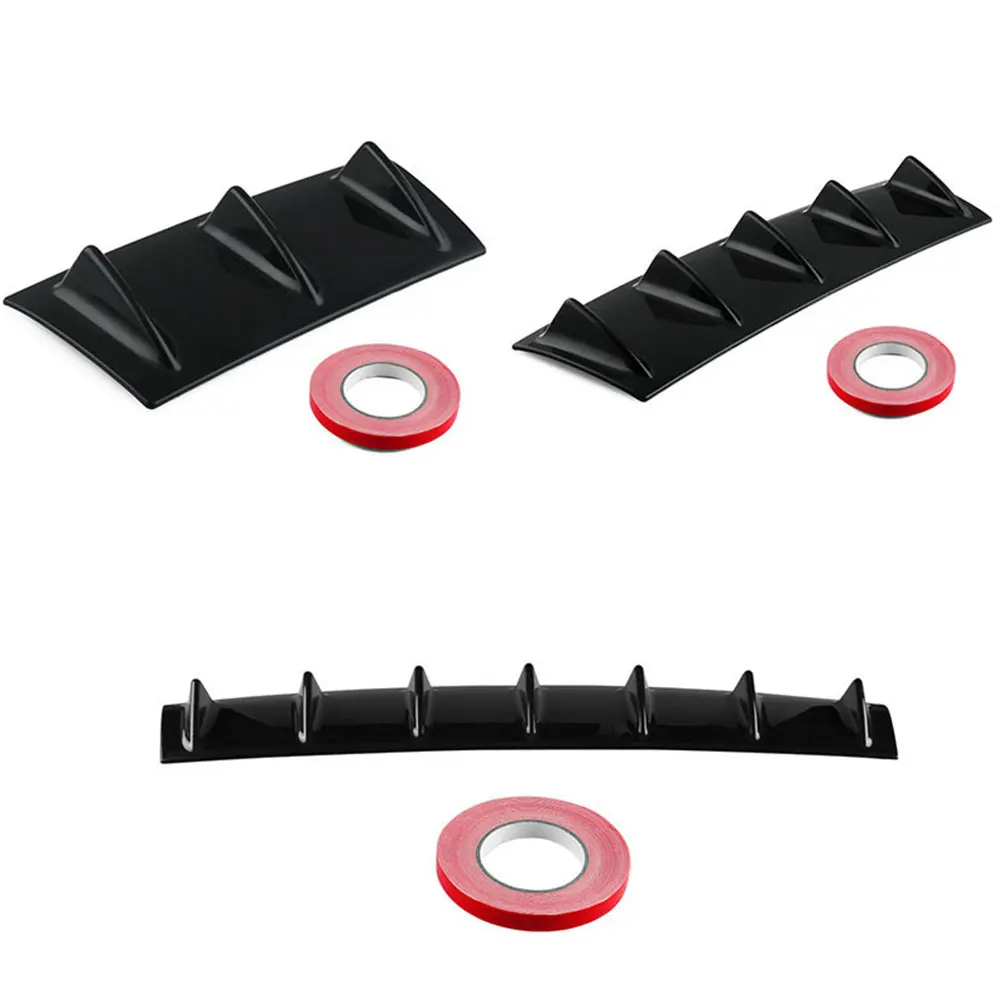 1 шт. диффузор для заднего бампера автомобиля спойлер шасси универсальный