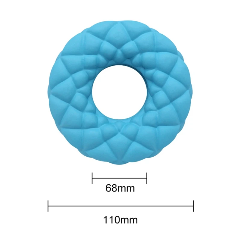Rubber Molar Round IQ Z Toys Training Leaking Pet Interactive Food Toy Bitting Ring Dog Chewing | Дом и сад