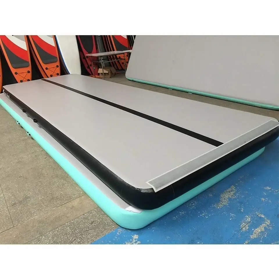 Дешево Бесплатная доставка, надувной гимнастический коврик 13 футов, надувной гимнастический коврик, гимнастический коврик толщиной 8 дюймов, ковр...