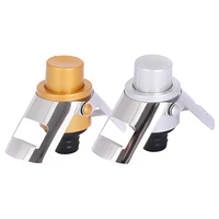 2pcs with pump decorative party home beverage reusable sealing leakproof wine cork bar tool champagne stopper wedding favor gift