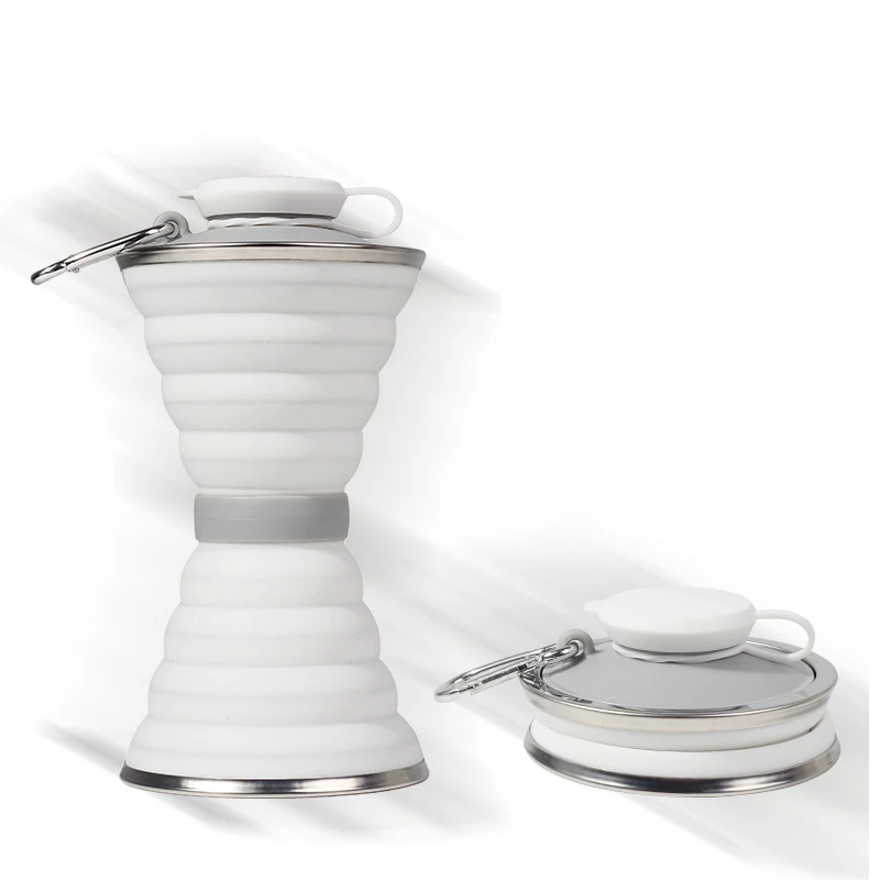 500 мл креативные складные бутылки для воды спортивного напитка кемпинга