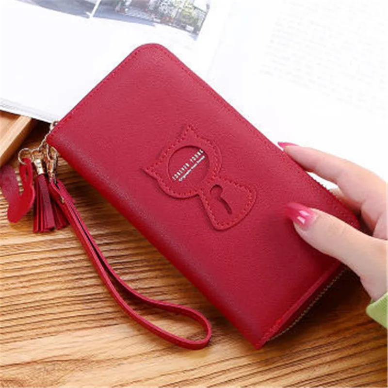 

New Style Long Zipper, Fashionable Large-capacity Coin Purse Mobile Phone Bag Hand Wallet,