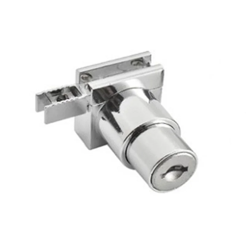 1 шт. цинковый сплав H слайд замок с ключом для ювелирных изделий витрина вина