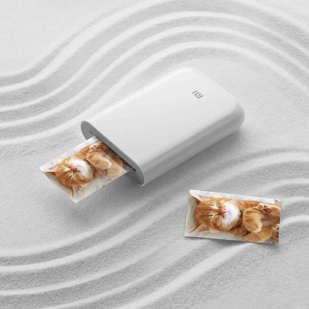 Оригинальный Карманный принтер XIAOMI ZINK самоклеящаяся фотобумага 20/50 листов для