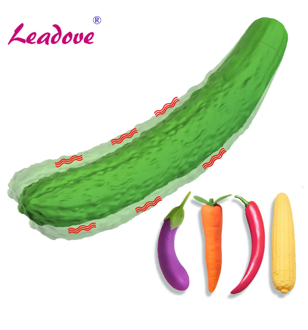 Овощной вибратор секс игрушка точка G Вагина Стимулятор клитора массаж Женский