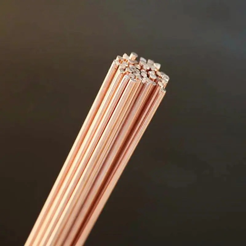 

5/10/20Pcs 1.0mm/2.0mm*500mm Brass Welding Rod Welding Wire Bronze Electrode Soldering Rod No Need Solder Powder Welding Rod New