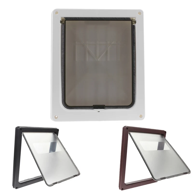 Раздвижная дверь для собак и кошек 4 способа доступа магнитная Запираемая