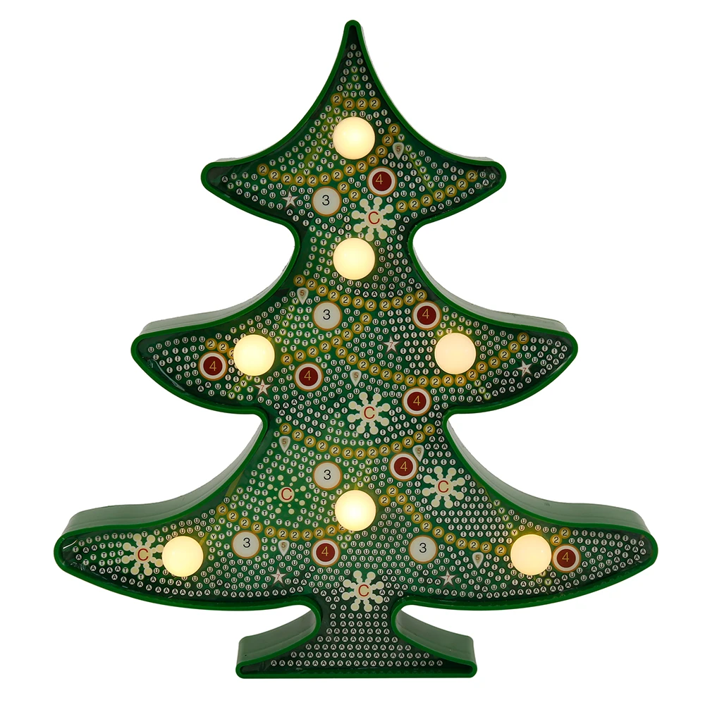 Новая лампа DIY светодиодный Ночной светильник с алмазной росписью