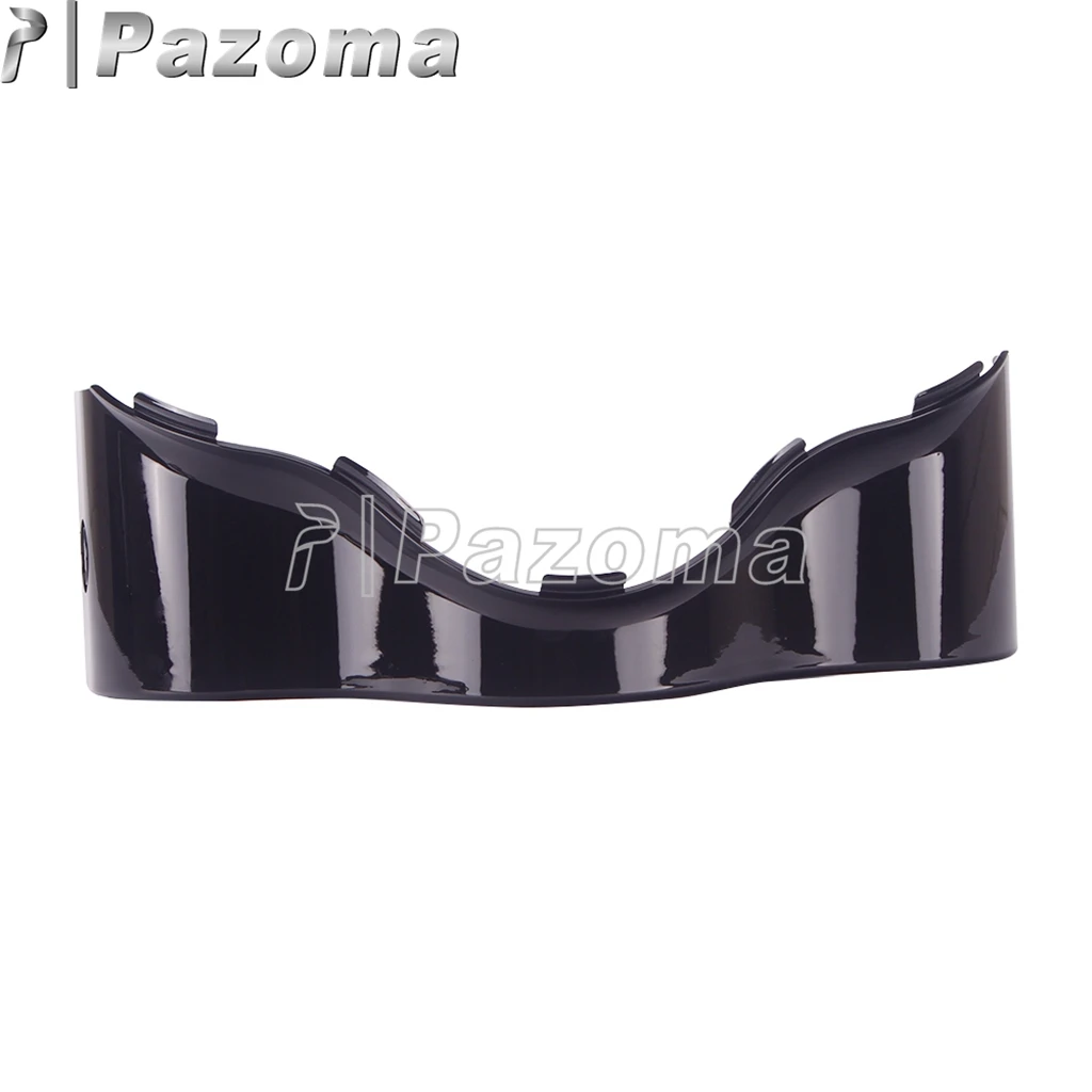 Мотоциклетная Черная Пластиковая юбка с крыльями летучая мышь верхняя отделка