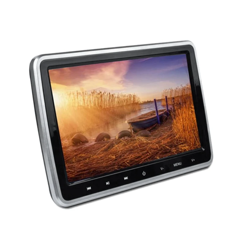 10 дюймовый Tft Lcd Экран авто подголовник автомобиля монитор Usb/SD DVD плеер со