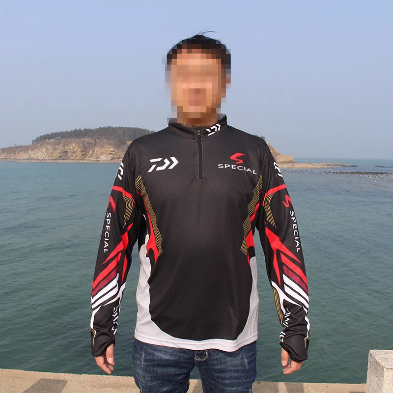

2021 New style 6 Size Fishing Clothing Quick Dry Daiwa Clothing Anti-UV Fishing Vests DAIWA Jacket DAWA Fishing Clothes