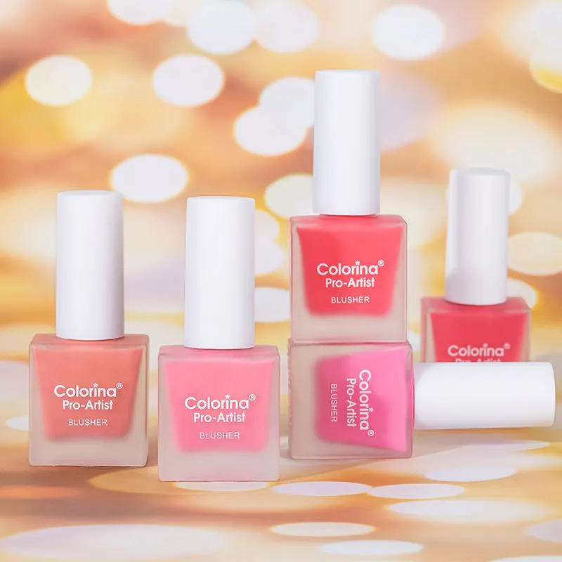 Персиковые жидкие румяна для лица матовые телесные Косметика ремонт Румяна щек