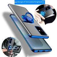 for samsung galaxy note 20 case soft tpu phone cases for galaxy s20 plus ultra s20 plus note 20 ultra pro magnet car ring holder