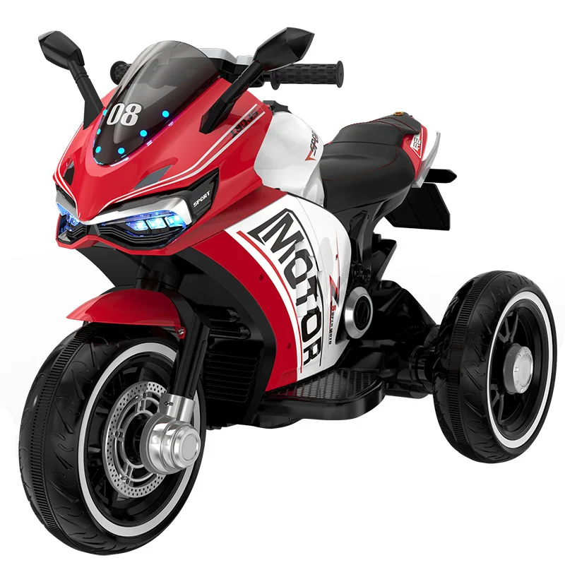 

Children's Electric Motorcycle Charging Electric Large Tricycle Stroller Ride on Car Electric for Kid Children 2-10 Years Old