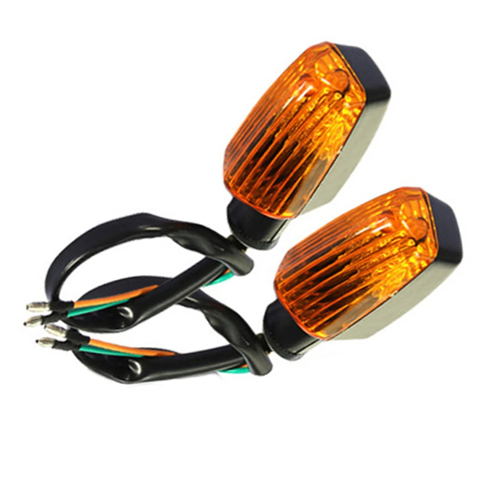 2x12 V универсальный мотоцикл мини поворотник мигающие индикаторы лампа указатель поворота объектива янтарный свет