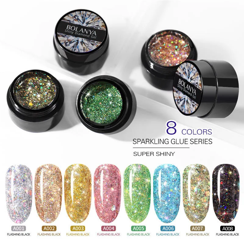 

Гель-лак для ногтей блестящая краска гибридные длаки блестящее верхнее Базовое покрытие для ногтей набор полуперманентный для маникюра но...