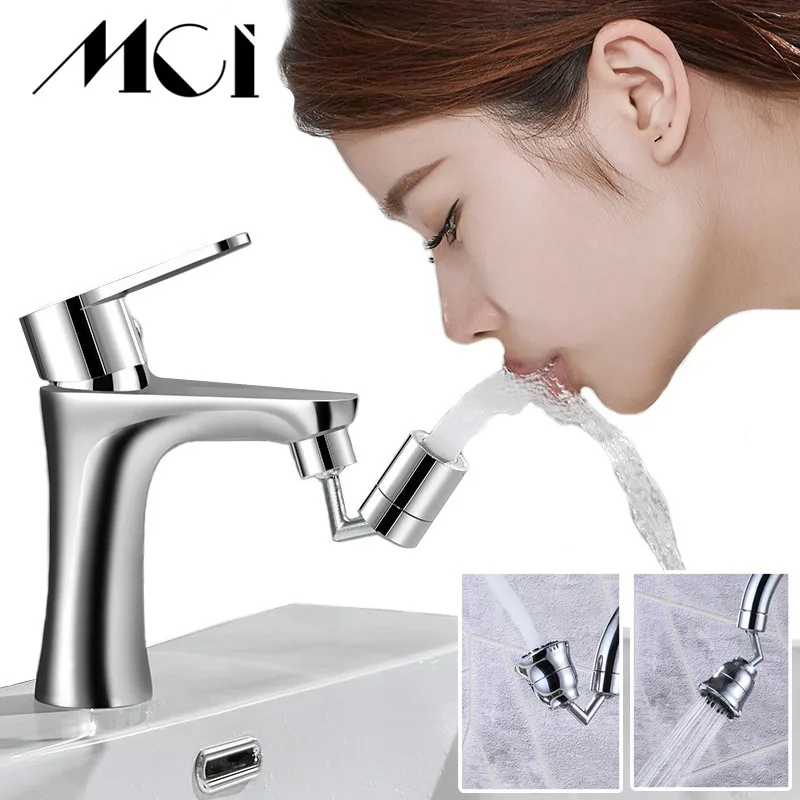 

720Â°Universal Splash Filter Faucet Spray Head Anti Splash Filter Faucet Bathroom Kitchen Movable Water Saving Nozzle Sprayer Mci