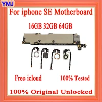 factory unlocked for iphone se motherboard withwithout touch idfor iphone 5se se logic board with full chips16gb32gb64gb