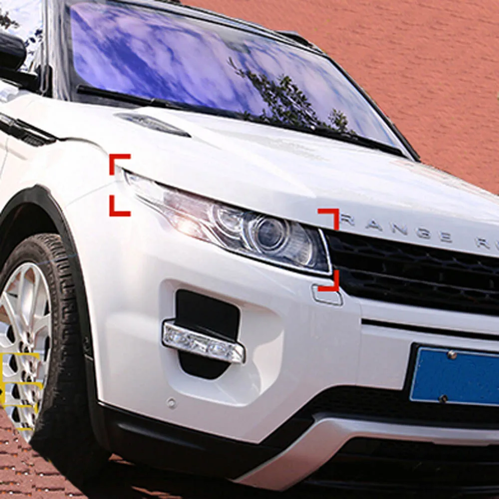 Внешние хромированные аксессуары из АБС пластика для передсветильник фар range rover