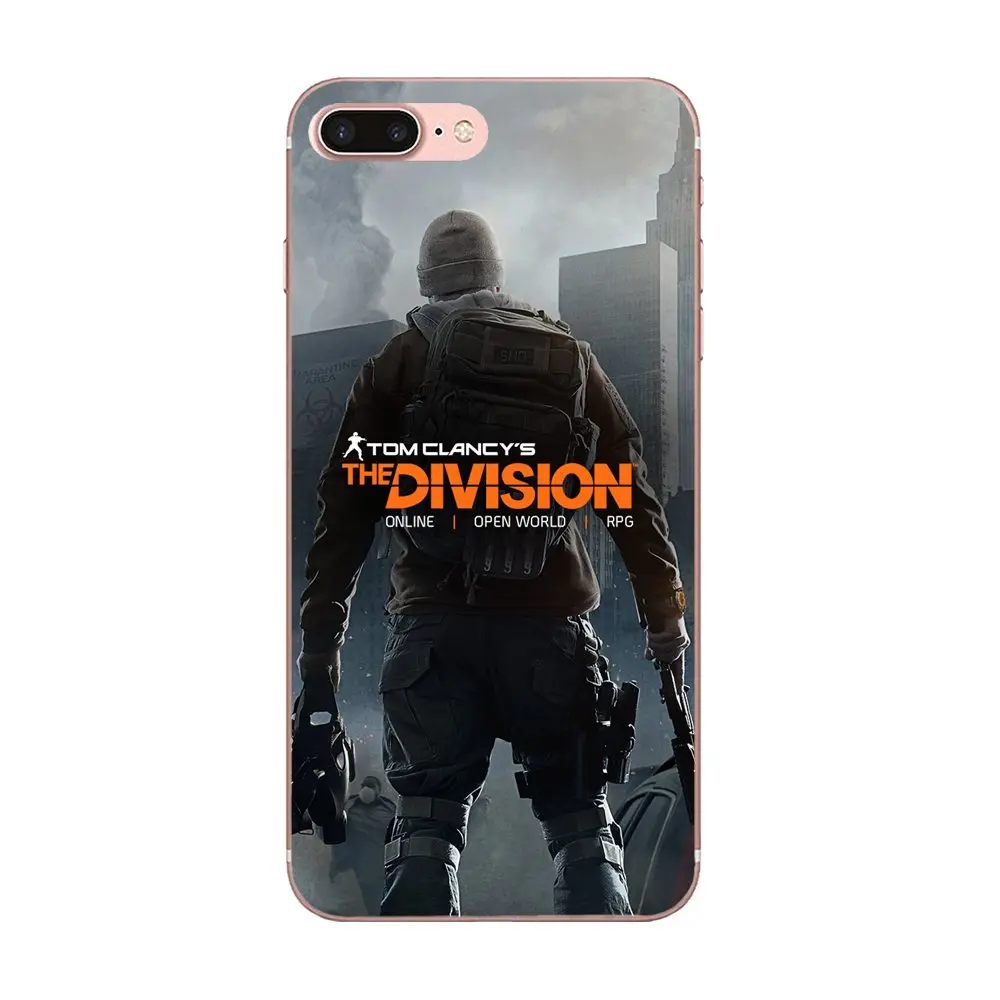 Tom Clancy The Division Soft Fashion Case For Apple iPhone 4 4S 5 5C 5S SE SE2 6 6S 7 8 11 Plus Pro X XS Max XR | Мобильные телефоны