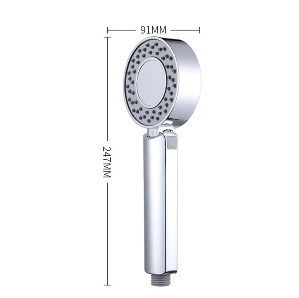 

Handheld Double-sided Adjustable Shower Head SPA Pressurize Filte chuveiro Bathroom accessories douchekop houder #2S10