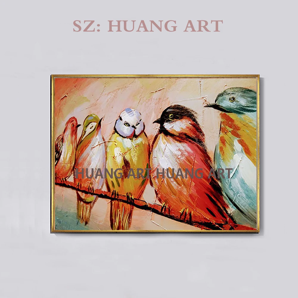 

Чистая ручная роспись, высокое качество, милое животное, фотообои на холсте ручной работы, украшение для стен