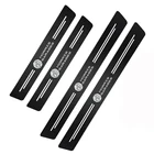 4 шт., наклейки на порог двери автомобиля, против царапин